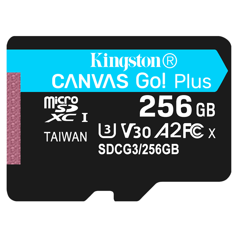金士顿(Kingston)256G U3 V30 A2 4K switch内存卡 TF存储卡 读速 170MB/s高速版