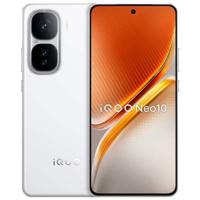 iQOO Neo10 驰光白 16GB+512GB 全网通5G新品手机第三代骁龙8旗舰芯片144Hz 等效6100mAh蓝海电池拍照游戏学生电竞性能手机