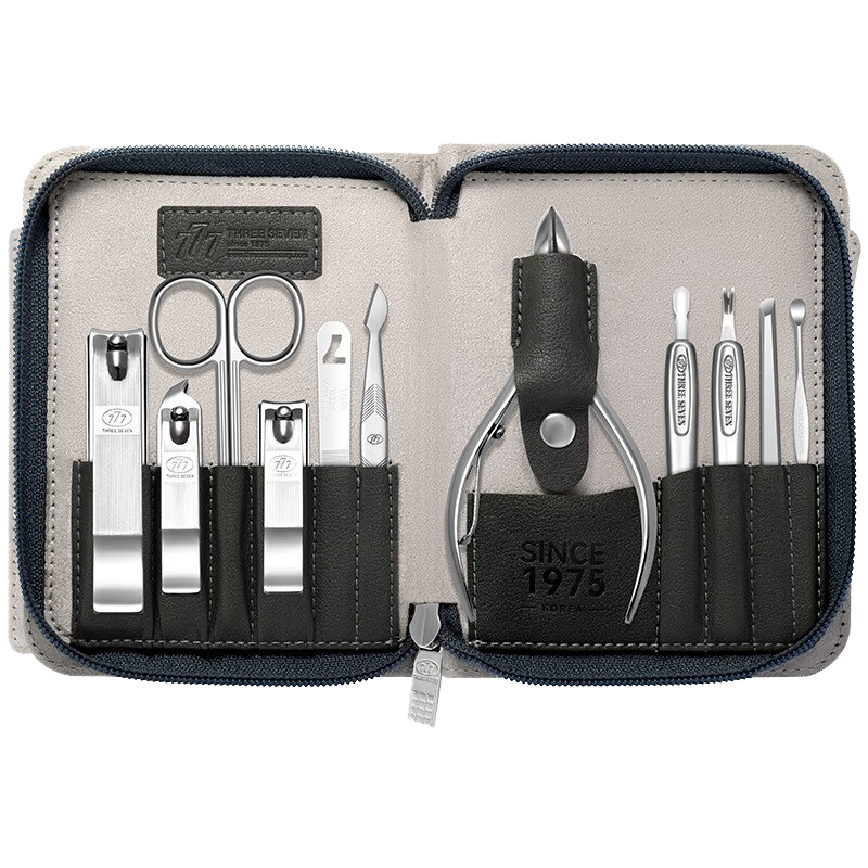 777指甲刀套装进口指甲钳斜口指甲剪刀GNT-W009