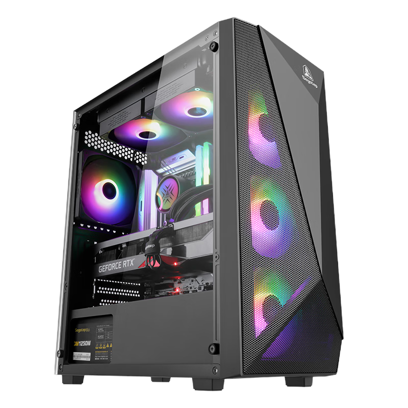i7 13700KF/14700KF/RTX4060 8G独显16G/512G固态DIY组装机设计办公游戏电脑主机商务电脑设计师电脑主机[配置四]