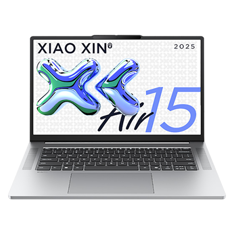 联想(Lenovo)小新15 Air 2025款 15.3英寸轻薄笔记本电脑 R7-7735HS 16G 512G 集显 霜雪银 官方标配