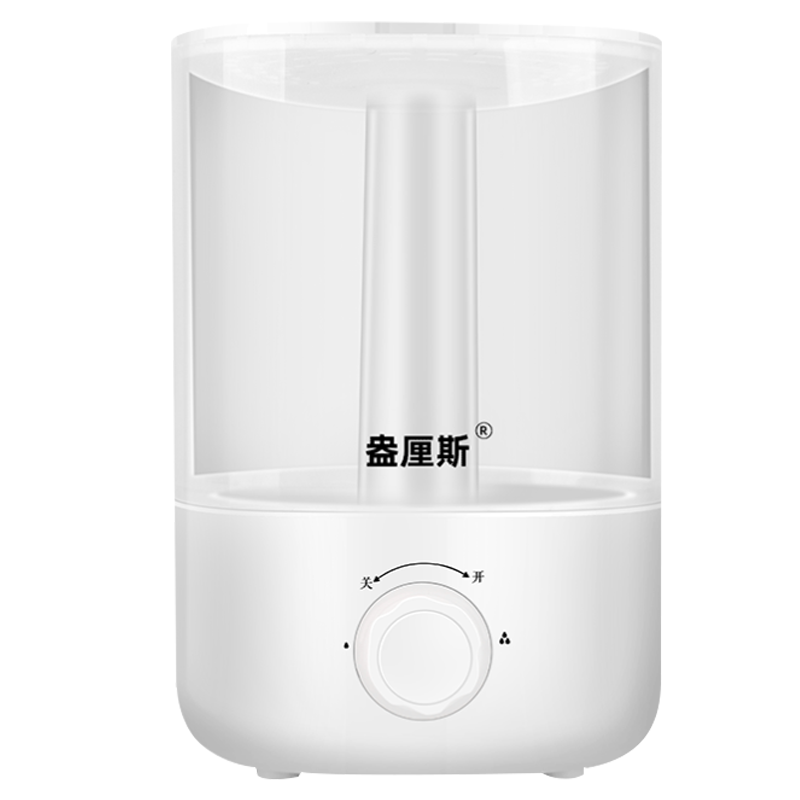 盎厘斯超声波空气加湿器 卧室家用办公室桌面轻音补水 上加水 5L大容量JSQ-06 配件