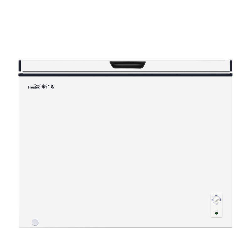 新飞(Frestec)300升减霜冰柜单温柜家用商用冰柜冷藏冷冻一键转换顶开门节能冷柜卧式一级能效BC/BD-300KJ