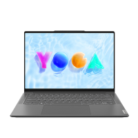 联想(Lenovo)YOGA Pro14s轻盈版 14.5英寸轻薄笔记本电脑(R7-7840HS 16G 1T 3K 120Hz广色域)灰色 官方标配