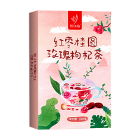 忆江南花草茶花茶桂圆红枣枸杞茶玫瑰花冠元气水果茶包节日礼物320g