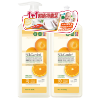 蔬果园食品用洗洁精轻松祛油橘彩星光果蔬餐具净800g*2瓶SGY0341