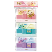 心相印手帕纸皮夹式餐巾纸便携式柔厚纸巾9包*5条W112