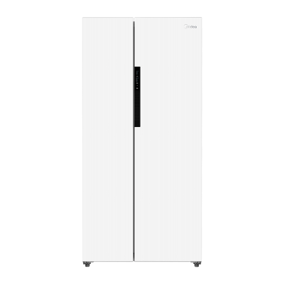 美的(Midea)电冰箱60cm薄系列550升对开门双开门一级能效双变频家用风冷白色节能超薄大容量MR-577WKPZE