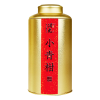 润虎普洱茶新会小青柑宫廷普洱熟茶罐装小青桔柑普柑桔250g