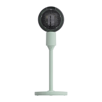 NF20K312绿色电暖器/ 取暖器/ 三挡可调广角送风立式伸缩高度可调低噪运行加热器