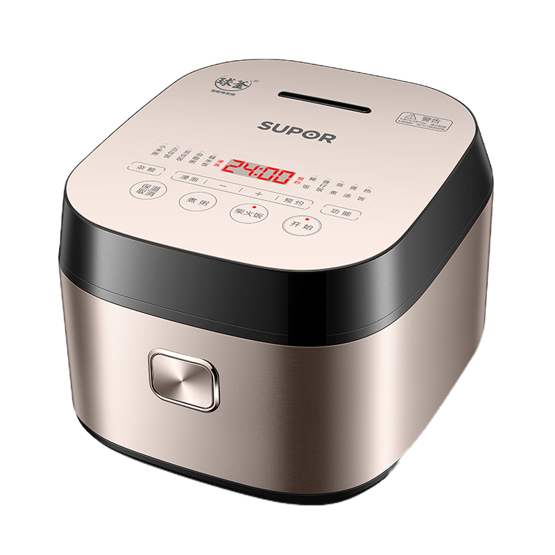 苏泊尔(SUPOR)电饭煲家用智能球釜大容量多功能电饭锅煮饭可拆洗内盖陶晶球釜内胆 4L/5L可选SF40FC77