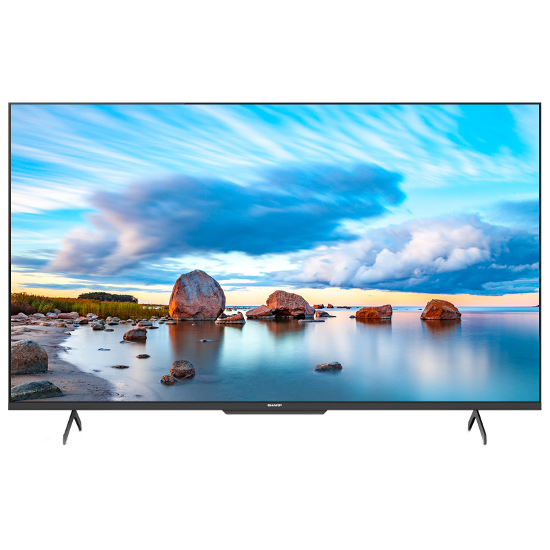夏普(SHARP)  4T-C55GJ5500A 55英寸4K超清护眼 金属全面屏2+32G杜比 远场语音液晶平板电视机