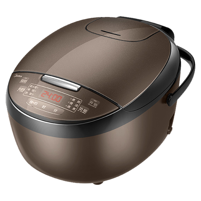 美的(Midea)电饭煲 MB-FB40Simple111 电饭锅 匠铜聚能釜 多预约功能 不粘涂层内胆底盘加热 4升