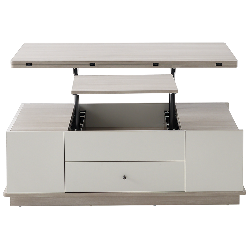 全友家多功能可升降茶几 小户型家用简约茶台组合