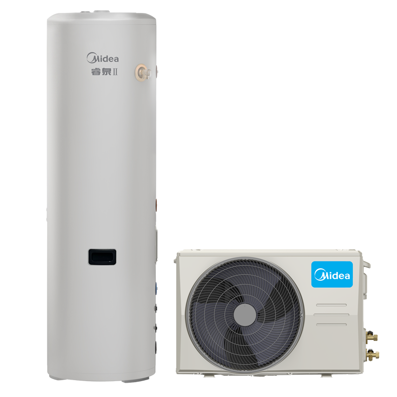 美的空气能热水器家用睿泉300升E+蓝钻内胆水电分离智能WiFi节能省电RSJF-V51/DN8-300B(E1)