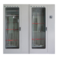 智能型安全工具柜 高2000*宽800*深450mm厚1.2mm 干燥箱 工具柜 智能恒温除湿