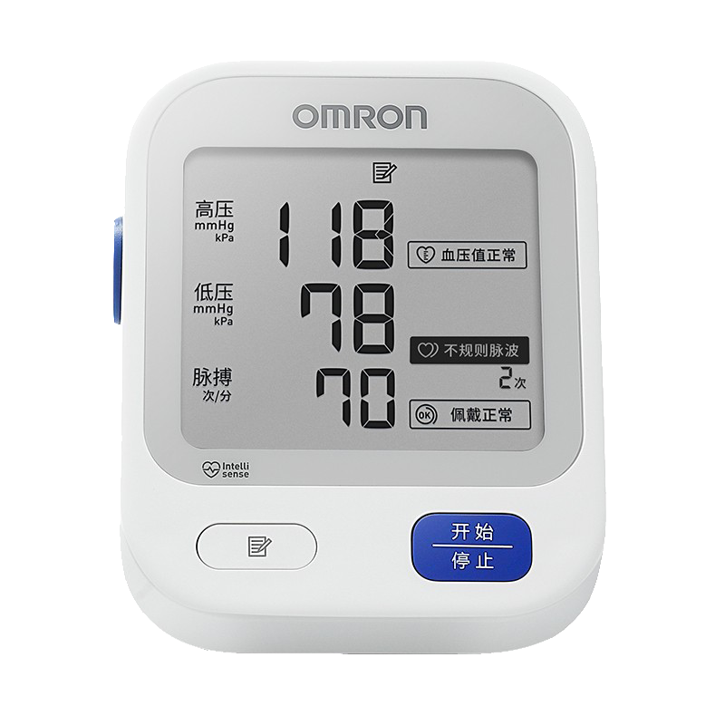 欧姆龙(OMRON)电子血压计U724J家用上臂式血压仪智能血压机器