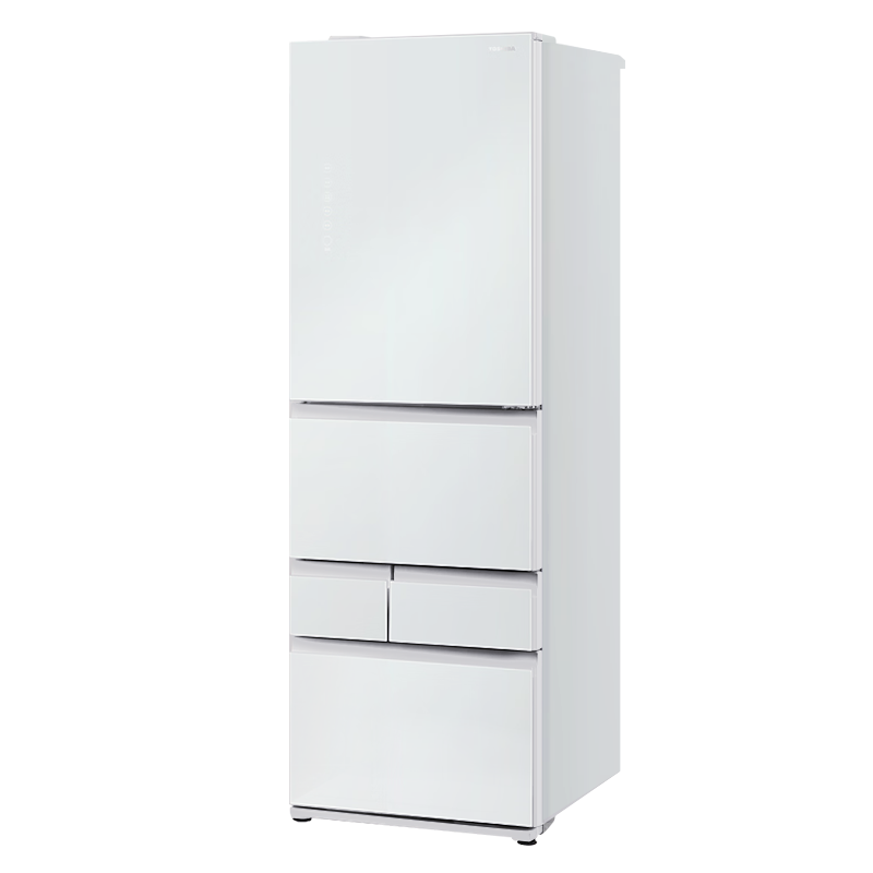 东芝(TOSHIBA)小白桃 日式多门五门小户型家用高端冰箱大容量超薄嵌入式自动制冰GR-RM429WE-PG2B3
