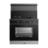 万家乐蒸烤集成灶JJZT-M1Z 21立方烟灶联动套装 60L大容量220度高温蒸烤炸独立操控一体灶天然气