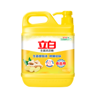 立白生姜洗洁精5斤大桶装可洗果蔬除腥祛味不伤手易漂洗