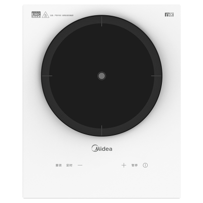 美的(Midea)电磁炉MC-DZ22S06E电磁灶铂钻系列2200W家用大功率 9档火力滑触双控 低温保护