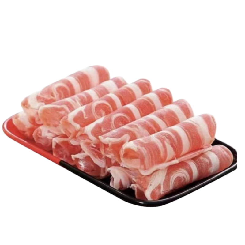 巴林牧场羊肉片草原羔羊肉片小羔羊黑头羊火锅