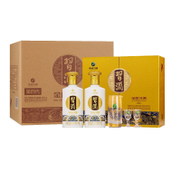 习酒 春节送礼 金质习酒礼盒装 53度 酱香型白酒 53%vol 500mL 6瓶