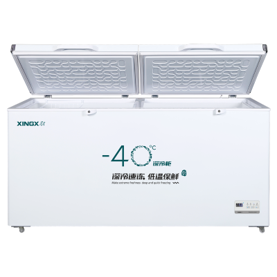 星星(XINGX)BD/BC-408GS超低温厨房商用保鲜设备卧式冷柜单温冷藏冷冻转换柜家用大容量深冷速冻柜铜管制冷