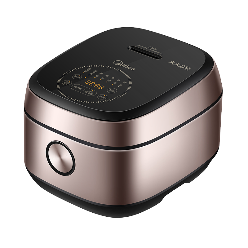 美的(Midea)电饭煲MB-FB40P501家用电饭锅4L大容量智能多功能微压电饭煲IH电磁加热一级能效煮粥锅煮饭锅