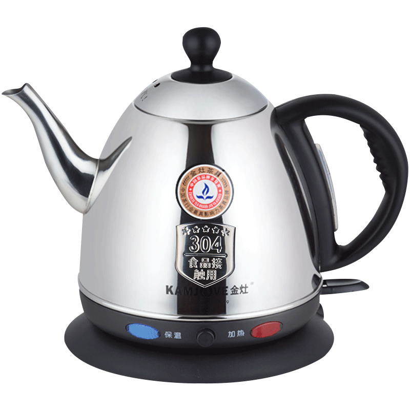 金灶(KAMJOVE)电热水壶保温一体电茶壶 自动断电茶台烧水壶泡茶专用304不锈钢家用长嘴煮水壶