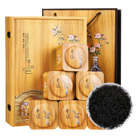 润虎红茶武夷山正山小种色泽乌润礼盒装300g