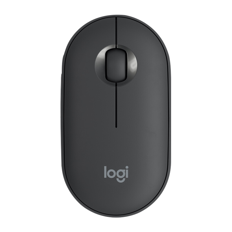 罗技(Logitech) LOGITECH PEBBLE无线鼠标-石墨黑