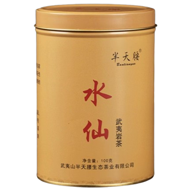 武夷岩茶水仙罐装100克