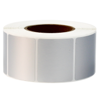 亚银标签纸40*40*1000张(单排)