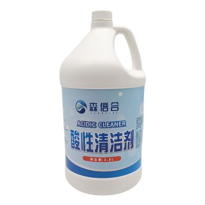 酸性清洁剂卫生间洁厕装修水泥污渍清洗剂3.8L/桶