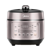 美的(Midea)电压力锅MY-YL50P602双钢胆 IH电磁加热电压力煲 5升浓香变压电高压锅适用3-6人24H预约