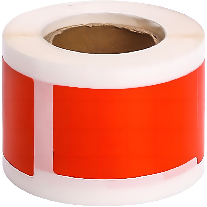 SPZC-zd300Y 标签胶贴 250片/卷 颜色: 红色