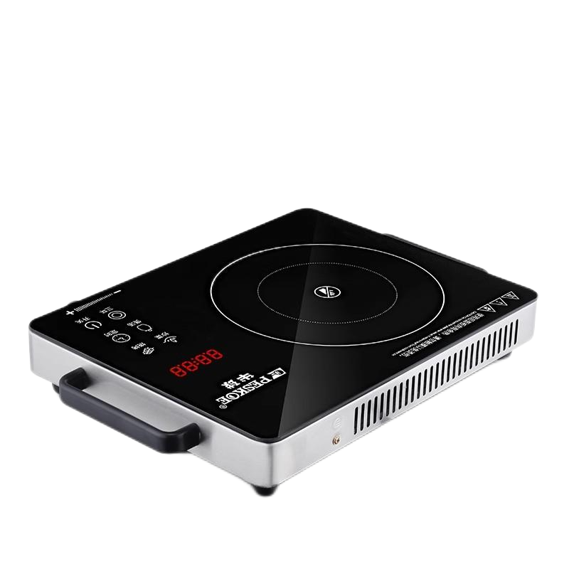 半球电陶炉家用炒锅智能定时商用大功率爆炒电磁炉烧烤火锅电热炉 2200W智能定时款-单机+汤锅+炒锅