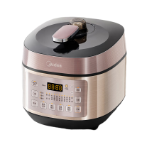 美的(Midea)电压力锅浓香系列压力煲智能5L家用IH电磁加热双钢胆自动排气高压锅YL50P602 补贴