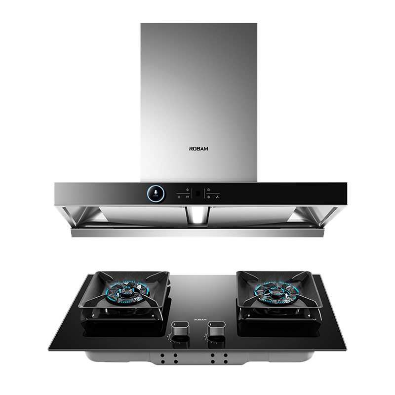 老板(ROBAM)烟灶套餐 24m³ 油烟机灶具套装 煤气灶油烟机套装 烟机灶具 61X2S+57B5X