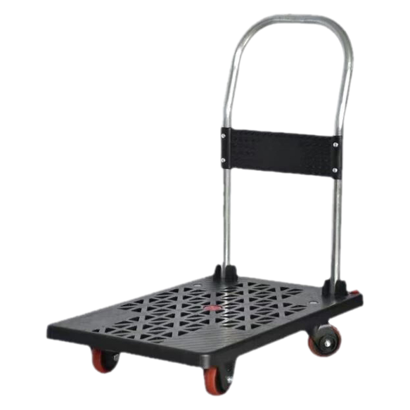 好企来 手推车 黑色 镂空款 承重100斤黑轮 BY—0200 60CM*38CM