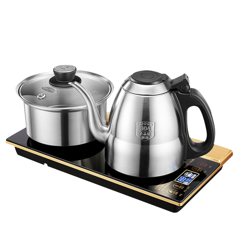 金灶(KAMJOVE)手柄全自动上水电热水壶保温一体烧水壶泡茶专用电茶炉整套茶具F6