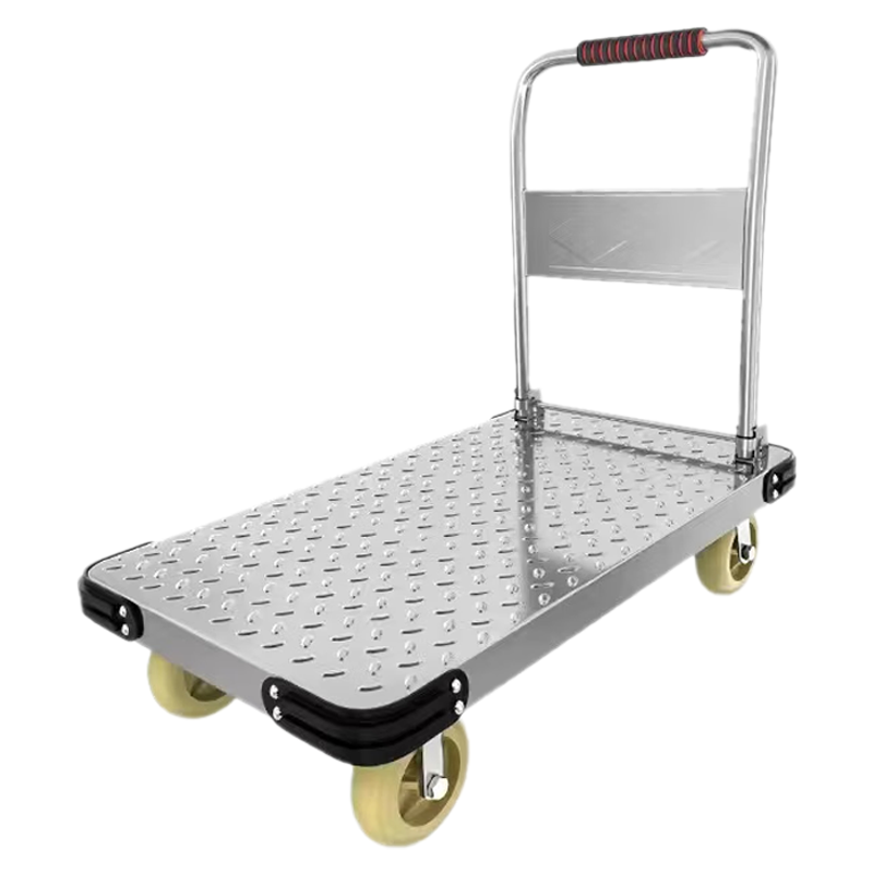 好企来 手推钢板车 重型 6寸尼龙轮 BY—0232 110CM*65CM