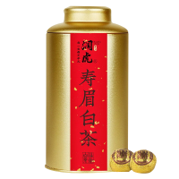 润虎白茶寿眉手工龙珠小沱茶聚茶金罐250g