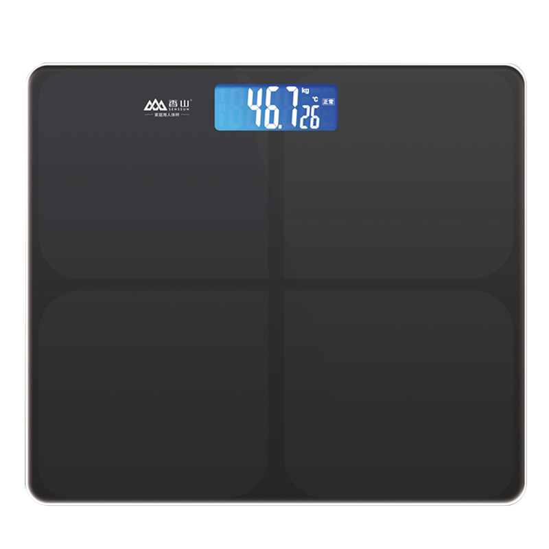 香山电子称台秤体重秤家用称重电子人体秤EB9365H(颜色随机)