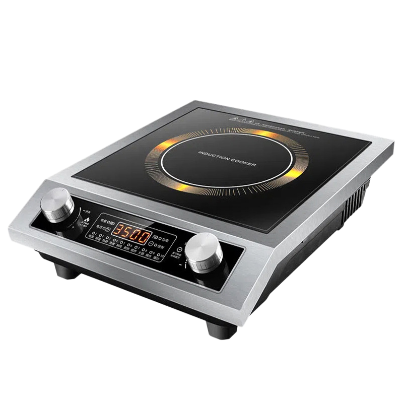 德玛太3500升级版电炒锅分体式炒菜专用大功率家用电磁炉猛火灶电炉火锅双旋钮定时不锈钢防水凹面爆炒