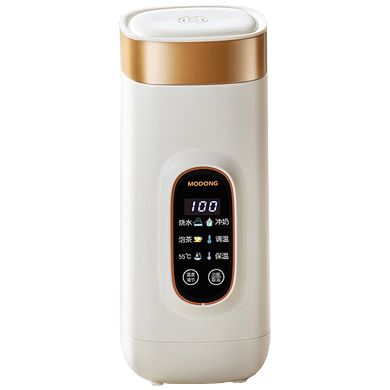 摩动电水壶便携式烧水杯双层保温防烫长效保温旅行出差加热杯MD-DSB01A