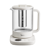 美的(Midea)养生壶MK-YS15TM-Y1温煮茶器1000W大功率电热水壶多段控温烧水壶8大花式养生功能