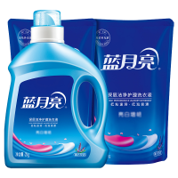 蓝月亮洗衣液4kg深层去渍抑菌除螨护色柔顺薰衣草10001405