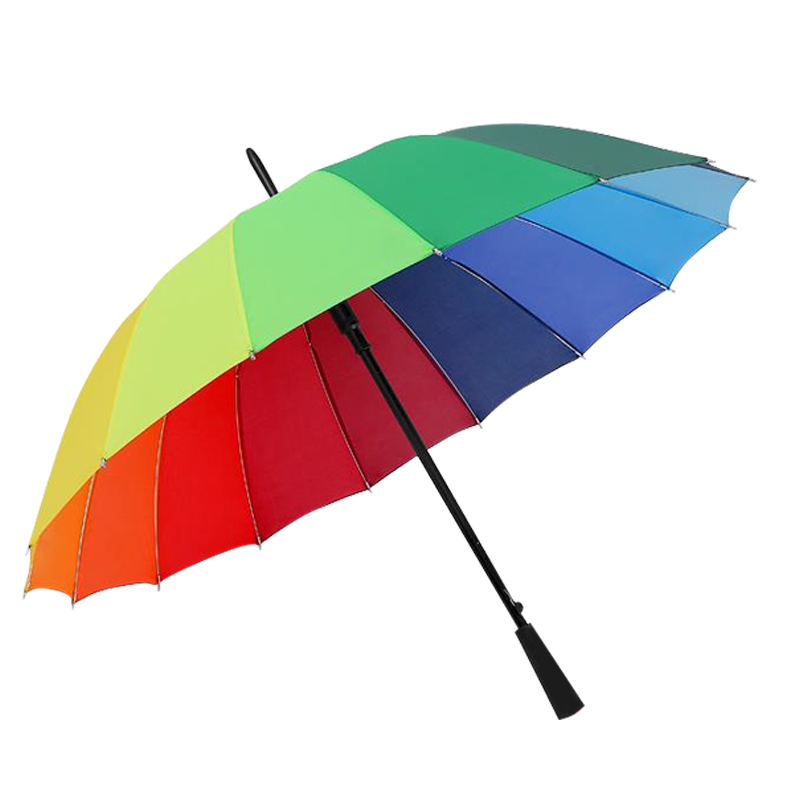 梦惜 半自动铁伞架 170T涤丝布塑料直柄雨伞 YF-L2021023/把